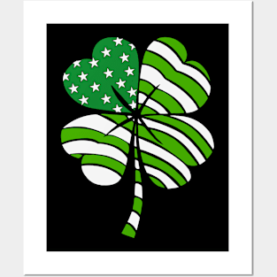 American Lucky Shamrock Posters and Art